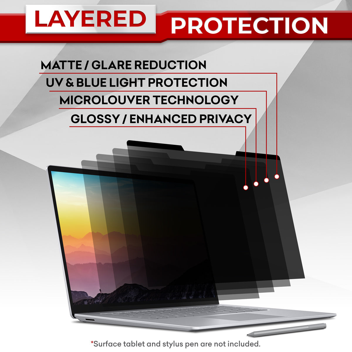 SightPro Magnetic Privacy Screen for Surface Laptop 13.5